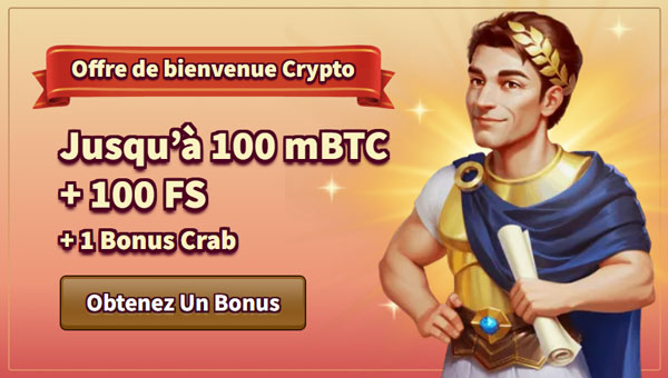 My Empire Casino Offre de Bienvenue Crypto